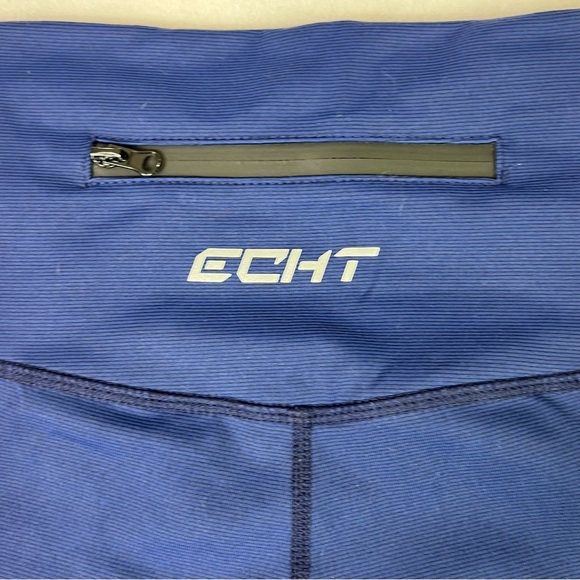 ECHT leggings stretch high rise wide waist  size:M key pocket - Picture 3 of 10